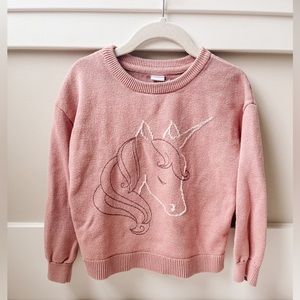 Baby Gap unicorn sweater, size 5T